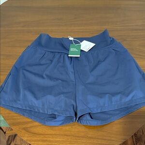 HALARA Navy Athletic Shorts
